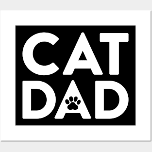 Cat Dad Posters and Art